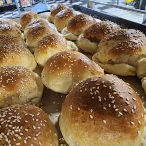 Sesame Seed Hamburger Buns-4pk